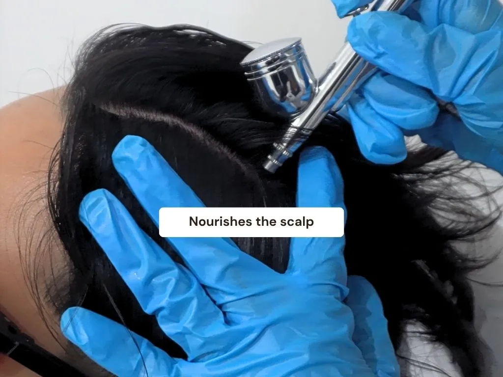 Hair Regrowth result